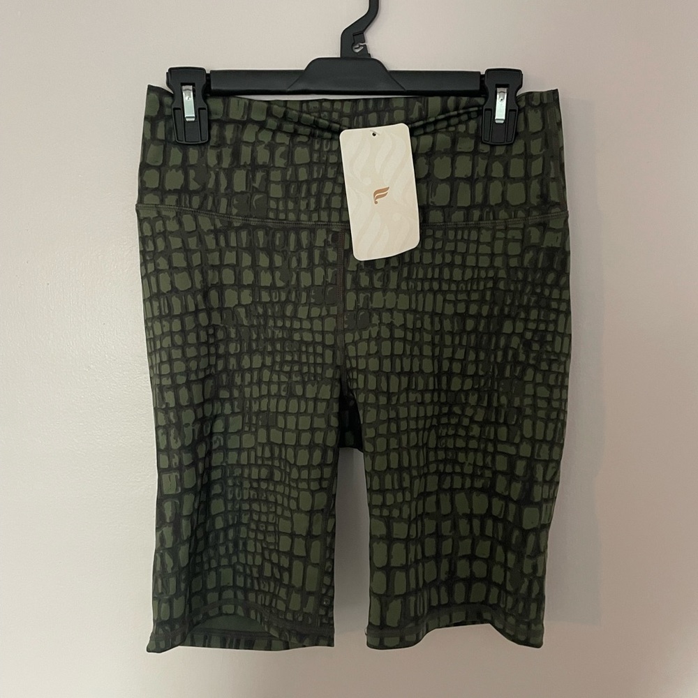 Fabletics Bike Shorts Snake Print
